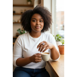 Anel de Prata ku bandeira de cabo verde