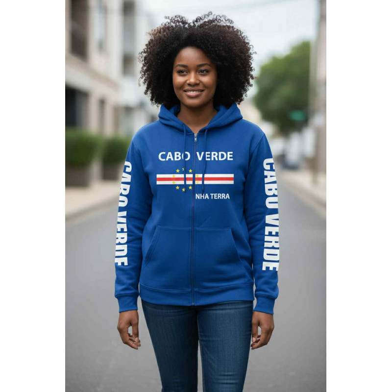Cabo Verde Nha Terra Flag Original Hoodie