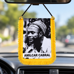 Amílcar Cabral Car Hanging Pennant