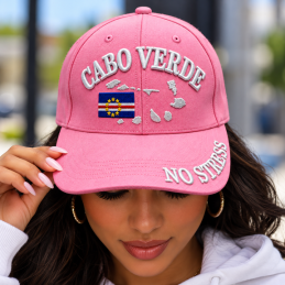 Cabo Verde No Stress Pink Hat