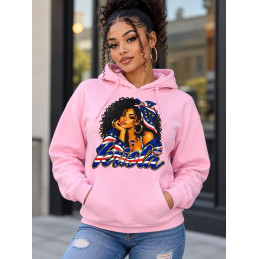 Cabo Verde “Criola” Pink Hoodie