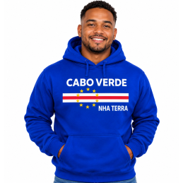 Cabo Verde Nha Terra – Royal Blue Hoodie