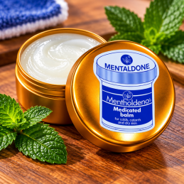 Mentholdeno Medicated Balm – Traditional Menthol Balm for Colds & Dry Skin