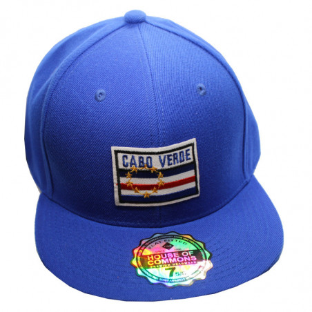 Cabo Verde Flag Stiched Hat