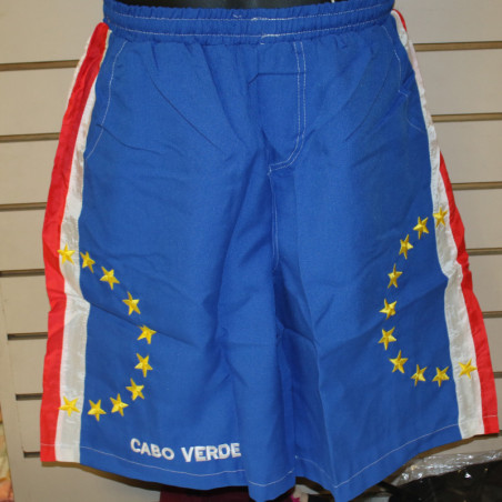 Cabo Verde Stars Flag Shorts
